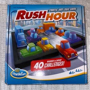 Brand New Thinkfun Rush Hour Traffic Jam Logic Game - Ages 8+